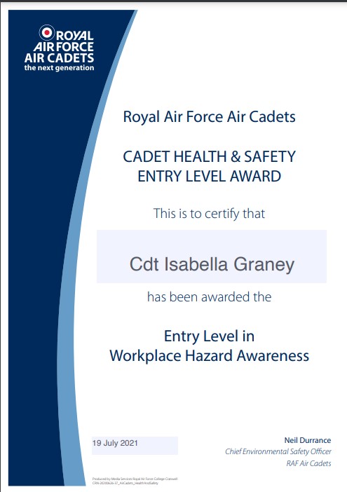 Health & Safety training