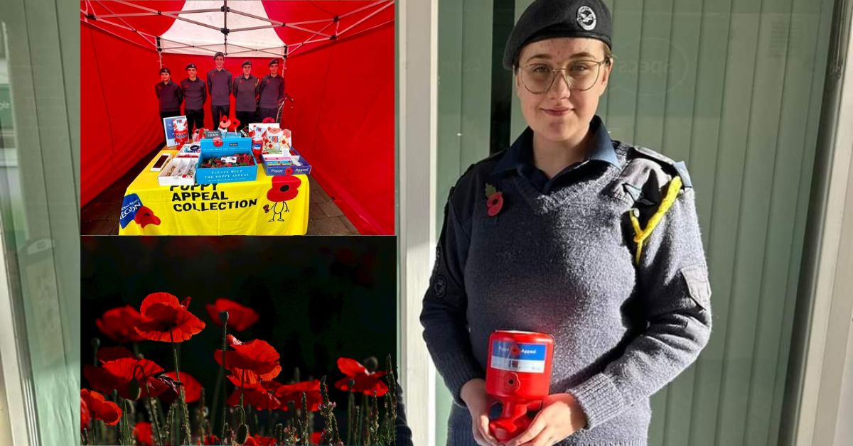 Read more about the article Royal British Legion Poppy Collecting as a RAF Air Cadet